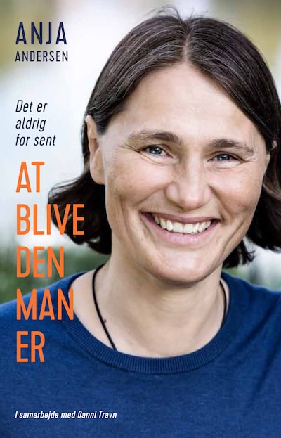At blive den man er – omslag til lydbogen af Anja Andersen