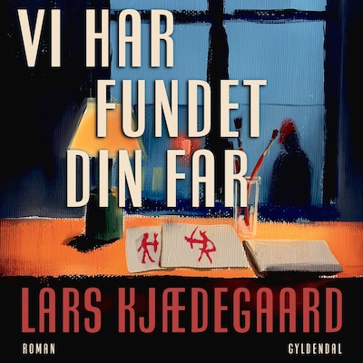 Vi har fundet din far – omslag til lydbogen af Lars Kjædegaard