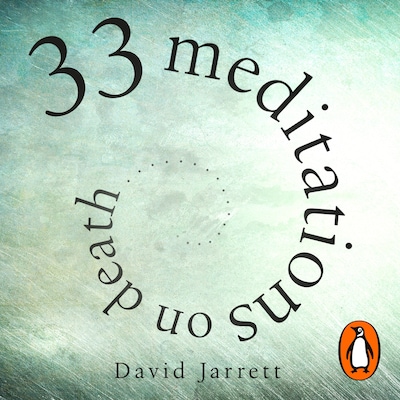33 Meditations on Death – omslag til lydbogen af David Jarrett