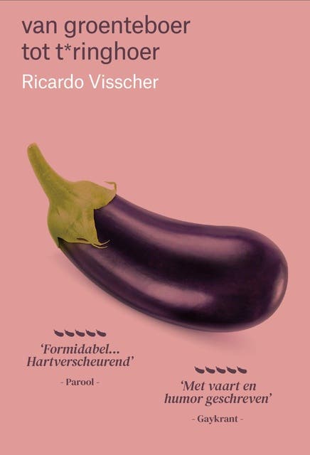 Van groenteboer tot t*ringhoer – omslag van het luisterboek van Frank Hop,Ricardo Visscher