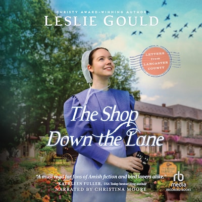 The Shop Down the Lane – omslag til lydbogen af Leslie Gould