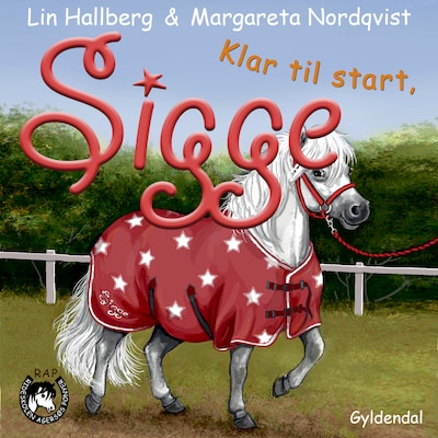 RAP-klubben 14 - Klar til start, Sigge – omslag til lydbogen af Lin Hallberg
