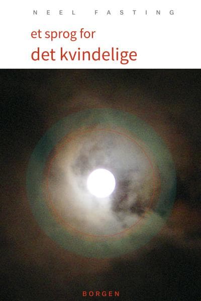 Et sprog for det kvindelige – omslag til lydbogen af Neel Fasting