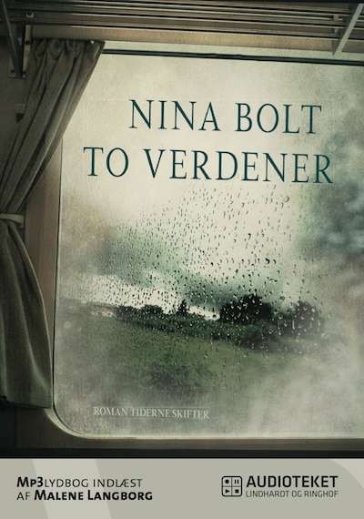 To verdener – omslag til lydbogen af Nina Bolt