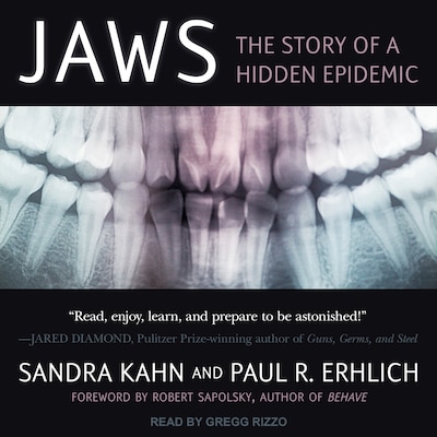 Jaws – omslag til lydbogen af Sandra Kahn, Paul R. Erhlich
