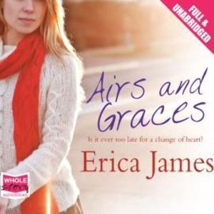 Airs and Graces – okładka audiobooka, autor Erica James