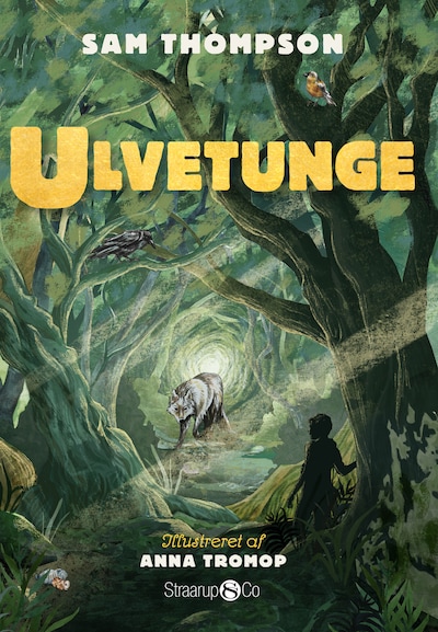 Ulvetunge – omslag til lydbogen af Sam Thompson