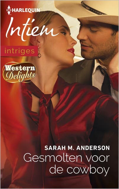 Gesmolten voor de cowboy: Western delights – omslag van het luisterboek van Sarah M. Anderson