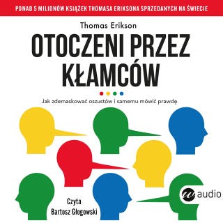 Otoczeni przez kłamców – okładka audiobooka, autor Thomas Erikson