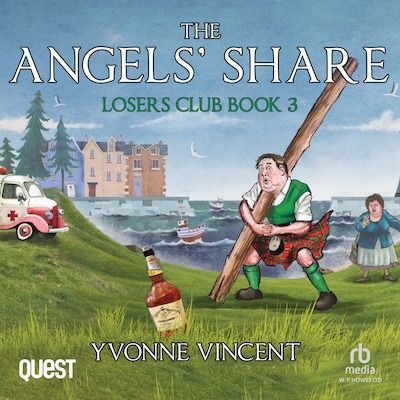 The Angels' Share: A Murder Mystery – omslag til lydbogen af Yvonne Vincent