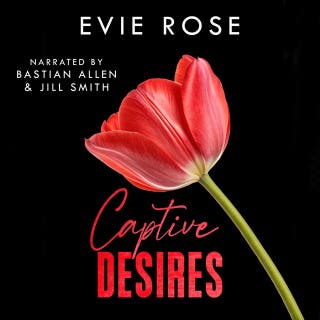 Captive Desires – omslag till ljudboken av Evie Rose