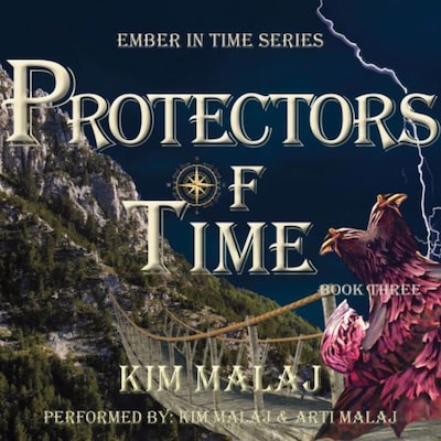 Protectors of Time – omslag til lydbogen af Kim Malaj