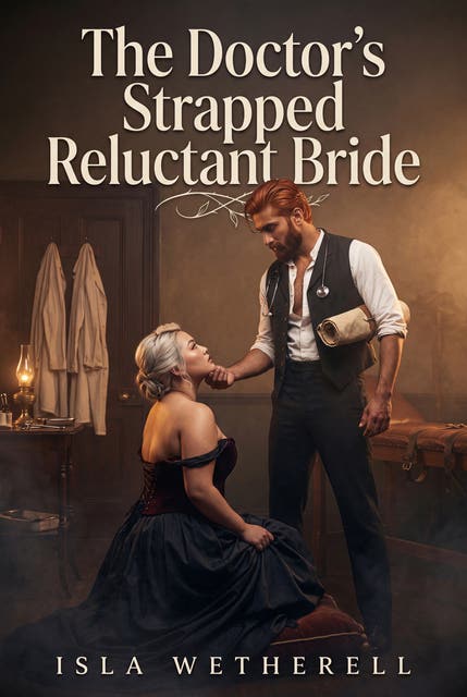 The Doctor's Strapped Reluctant Bride: Victorian Medical Erotic Punishment Romance – omslag til lydbogen af Isla Wetherell