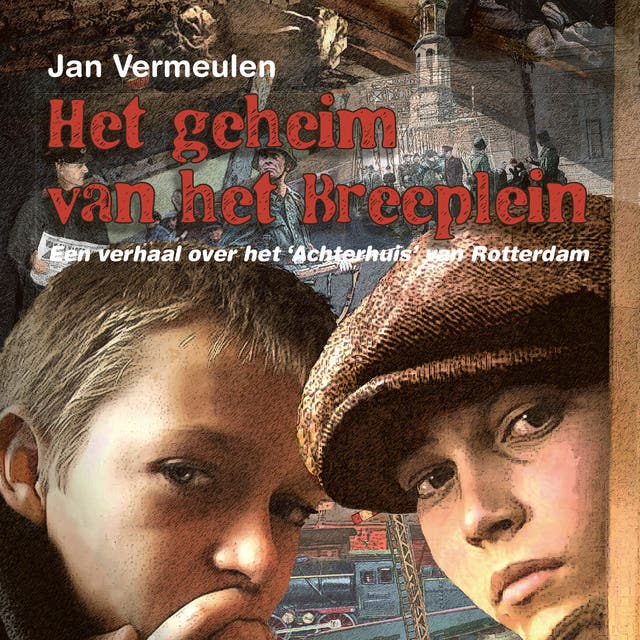 Het geheim van het Breeplein – omslag van het luisterboek van Jan Vermeulen