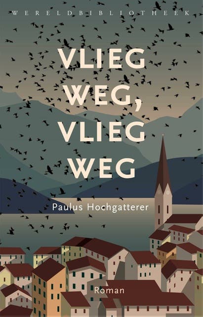 Vlieg weg, vlieg weg – omslag van het luisterboek van Paulus Hochgatterer