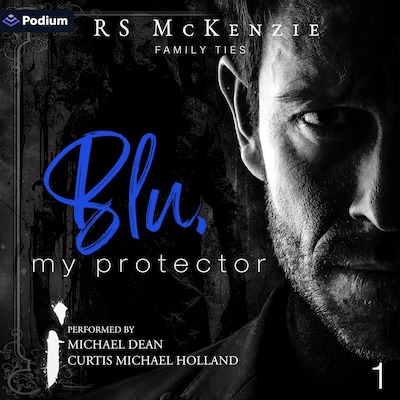 Blu, My Protector – omslag til lydbogen af RS McKenzie