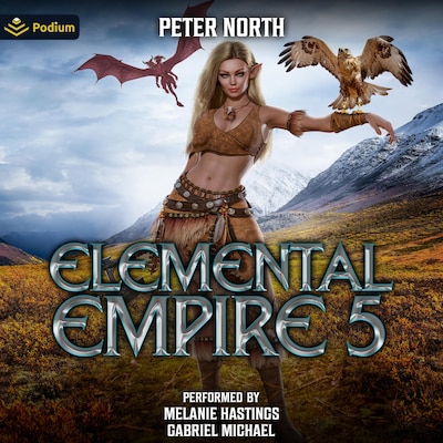 Elemental Empire 5 – omslag til lydbogen af Peter North