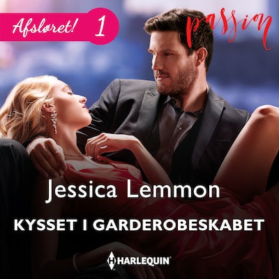 Kysset i garderobeskabet – omslag til lydbogen af Jessica Lemmon