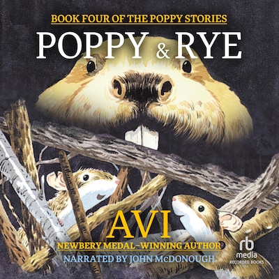 Poppy & Rye – omslag til lydbogen af Avi
