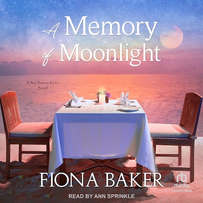 A Memory of Moonlight – omslag til lydbogen af Fiona Baker
