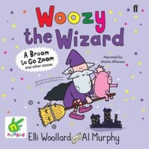 Woozy the Wizard – okładka audiobooka, autor Elli Woollard