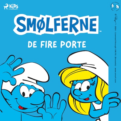 De Fire Porte – omslag til lydbogen af Peyo