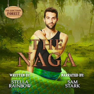 The Naga – omslag til lydbogen af Stella Rainbow