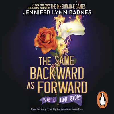 The Same Backward as Forward – omslag til lydbogen af Jennifer Lynn Barnes