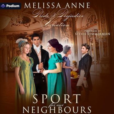 Sport for Our Neighbours – omslag til lydbogen af Melissa Anne