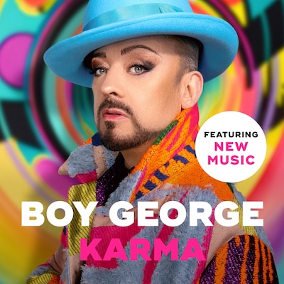 Karma – omslag till ljudboken av Boy George