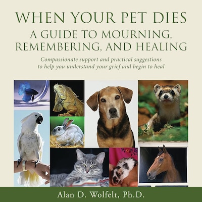 When Your Pet Dies – omslag til lydbogen af Alan Wolfelt
