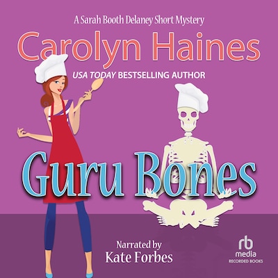 Guru Bones – omslag til lydbogen af Carolyn Haines