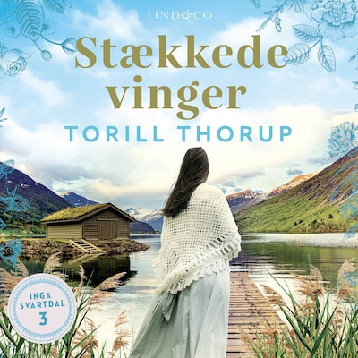 Stækkede vinger – omslag til lydbogen af Torill Thorup