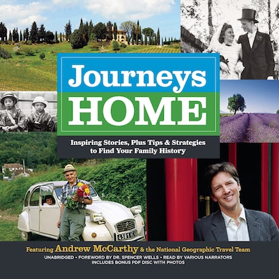 Journeys Home – omslag til lydbogen af Andrew McCarthy