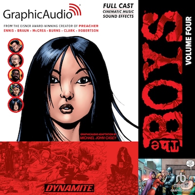 The Boys: Volume 4 [Dramatized Adaptation] – omslag til lydbogen af Garth Ennis