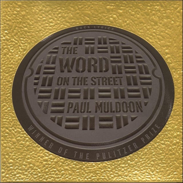 The Word on the Street: Rock Lyrics – omslag til lydbogen af Paul Muldoon