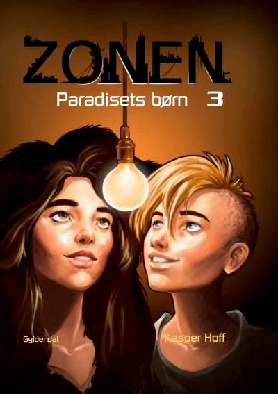 Zonen 3 - Paradisets børn – omslag til lydbogen af Kasper Hoff