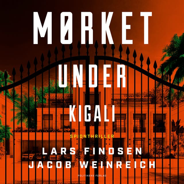 Mørket under Kigali – omslag til lydbogen af Jacob Weinreich, Lars Findsen