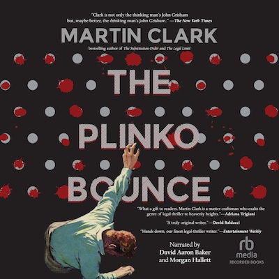The Plinko Bounce – omslag til lydbogen af Martin Clark