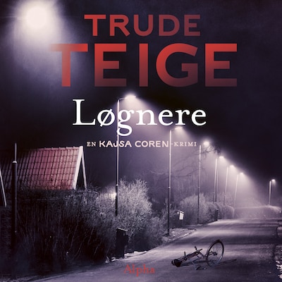 Løgnere – omslag til lydbogen af Trude Teige