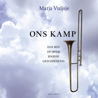 Ons kamp: Een min of meer Joodse geschiedenis – omslag van het luisterboek van Marja Vuijsje