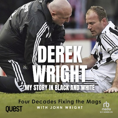 My Story in Black and White – omslag til lydbogen af Derek Wright, John Wright