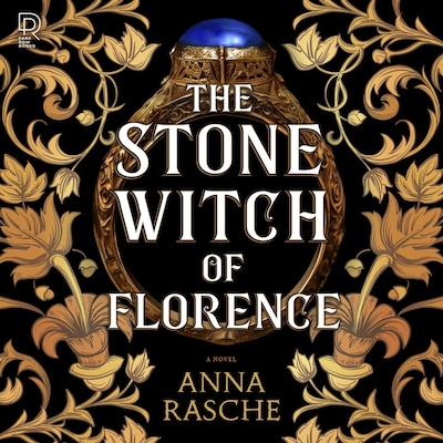 The Stone Witch of Florence – omslag til lydbogen af Anna Rasche
