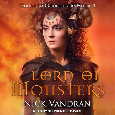Lord of Monsters – omslag til lydbogen af Nick Vandran