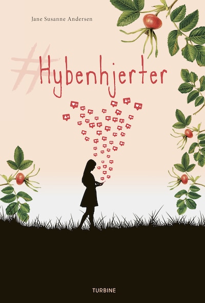Hybenhjerter – omslag til lydbogen af Jane Susanne Andersen