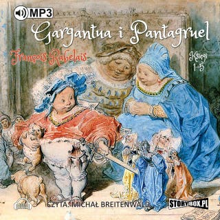 Gargantua i Pantagruel – okładka audiobooka, autor François Rabelais