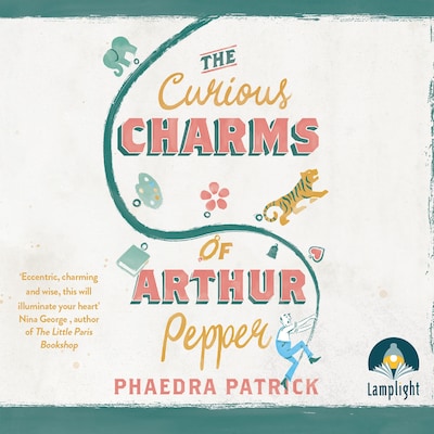 The Curious Charms of Arthur Pepper – omslag til lydbogen af Phaedra Patrick
