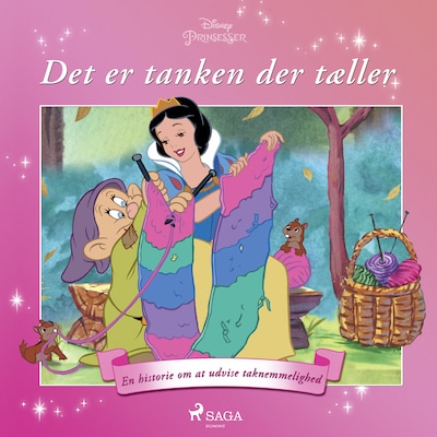Snehvide - Det er tanken, der tæller - En historie om at udvise taknemmelighed – omslag til lydbogen af Disney