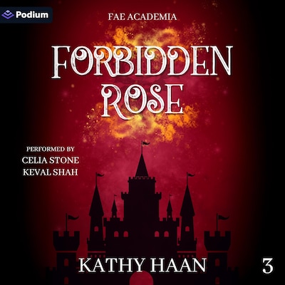 Forbidden Rose – omslag til lydbogen af Kathy Haan