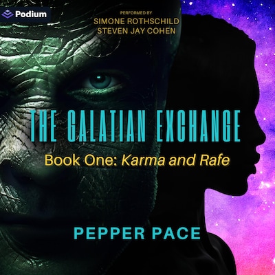 Karma and Rafe – omslag til lydbogen af Pepper Pace